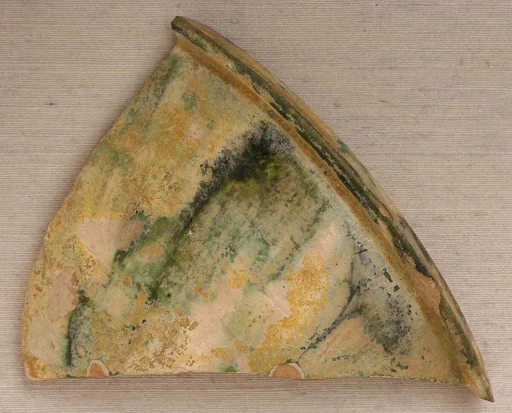 Fragments of Splashed Ceramic