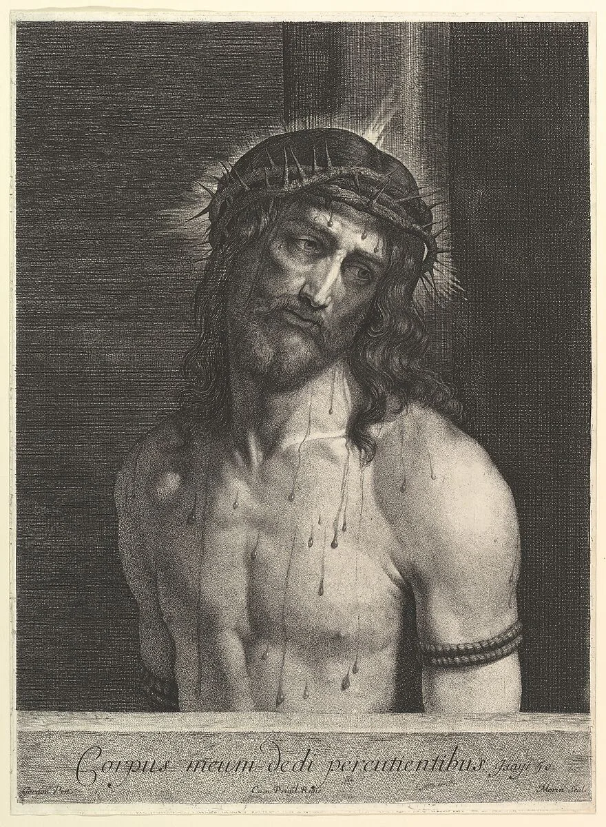 Le Christ a la colonne — Jean Morin|Giorgione