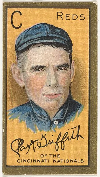 Clark Griffith, Cincinnati Reds, National League, from the "Baseball Series" (Gold Borders) set (T205) issued by the American Tobacco Company — American Tobacco Company