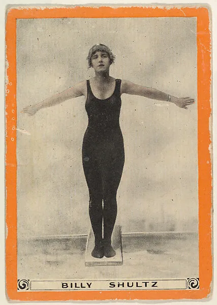 Billy Shultz, No. 41, "Billy" Schultz, from the Champion Women Swimmers series (T221), issued by Pan Handle Scrap — Pan Handle Scrap Company