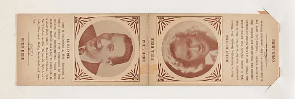 El Brendel and Miriam Hopkins from Star Folders Special Cards (W439) — Unknown