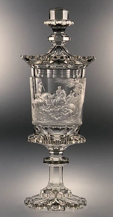 Goblet with cover — August Böhm