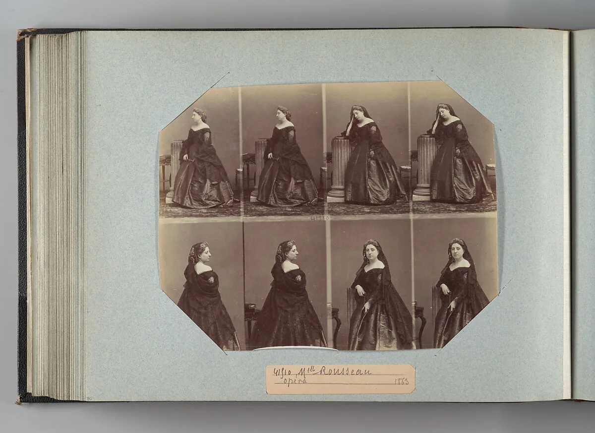 Mlle Rousseau — André-Adolphe-Eugène Disdéri