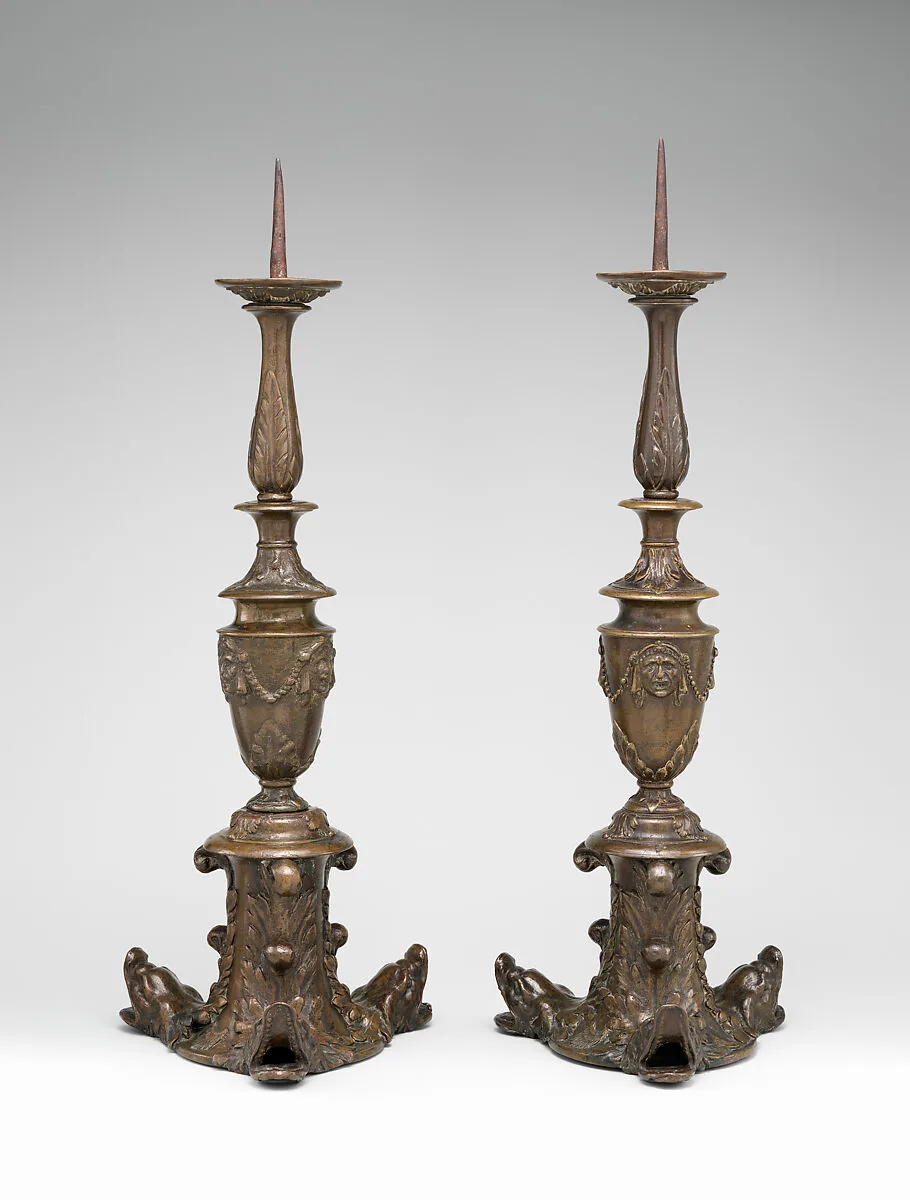 Pair of candlesticks — Unknown