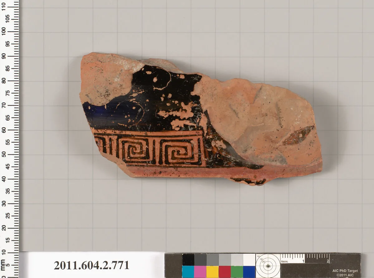 Terracotta fragment of a calyx-krater (bowl for mixing wine and water) — Unknown