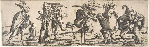 Procession of Monstrous Figures