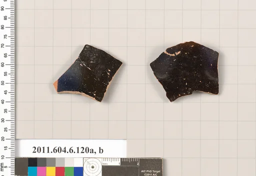 Terracotta fragments of closed shapes