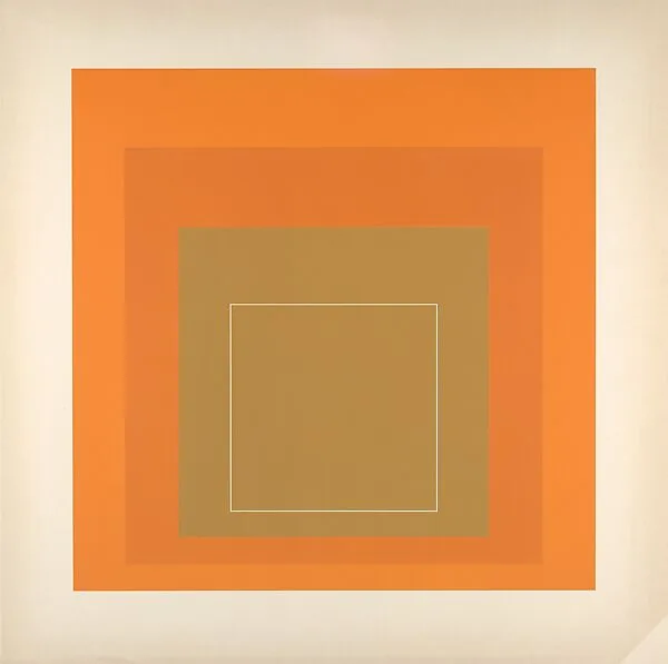 Proof for White Line Square series — Josef Albers|Gemini G.E.L.|Kenneth E. Tyler