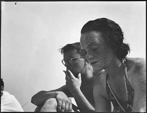 [Peggy and Wilder Hobson, Long Island, New York]