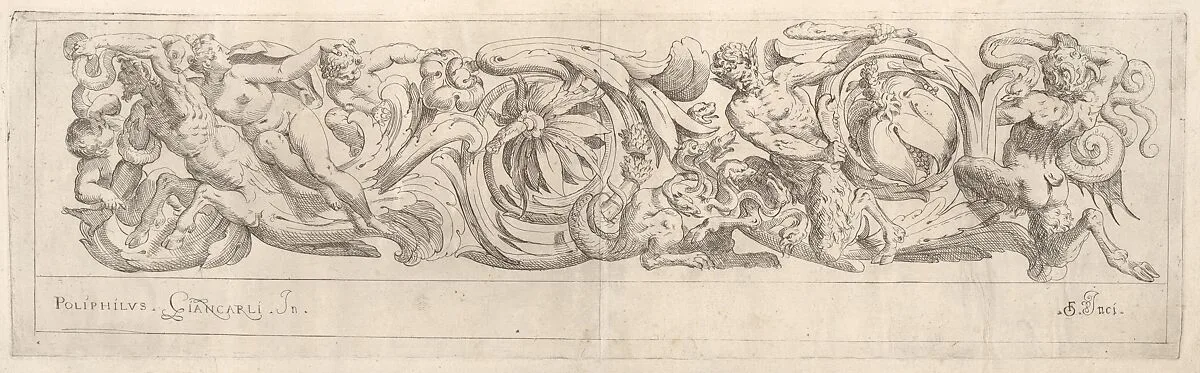 Disegni Varij di Polifilo Zancarli (Friezes) — Polifilo Giancarli|Odoardo Fialetti