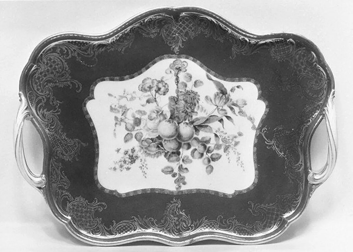 Tray (part of a service) — Sèvres Manufactory|Charles-Louis Méreaud