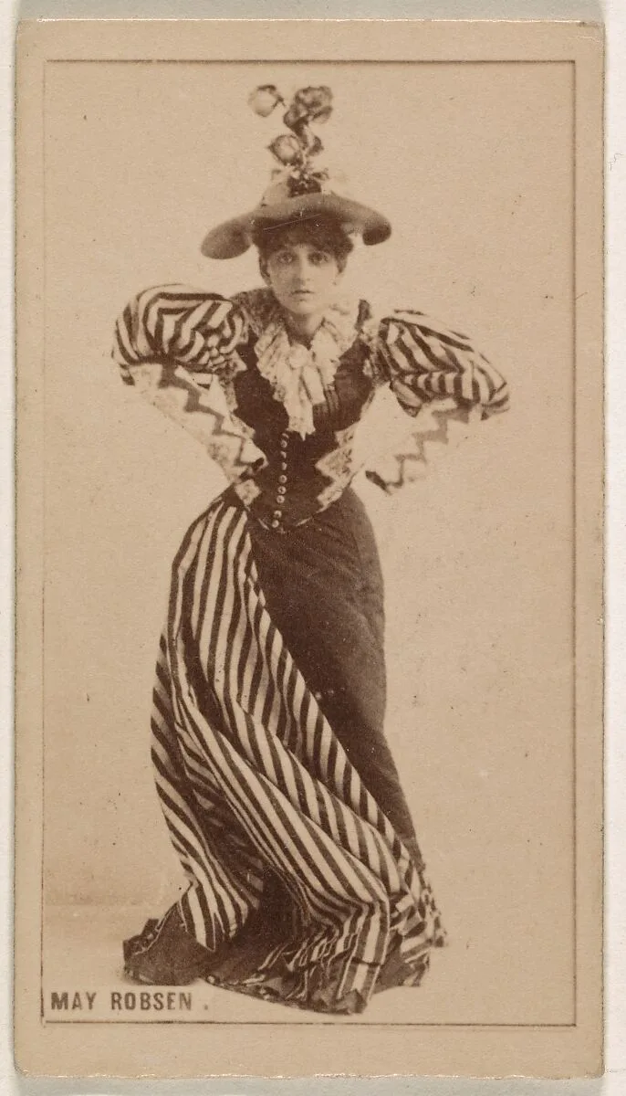 May Robson, from the Actresses series (N245) issued by Kinney Brothers to promote Sweet Caporal Cigarettes — Kinney Brothers Tobacco Company