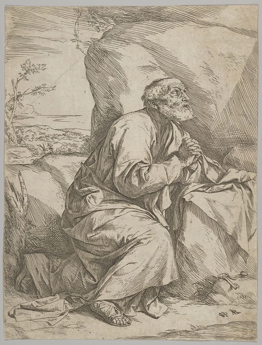 The Penitence of Saint Peter — Jusepe de Ribera (called Lo Spagnoletto)