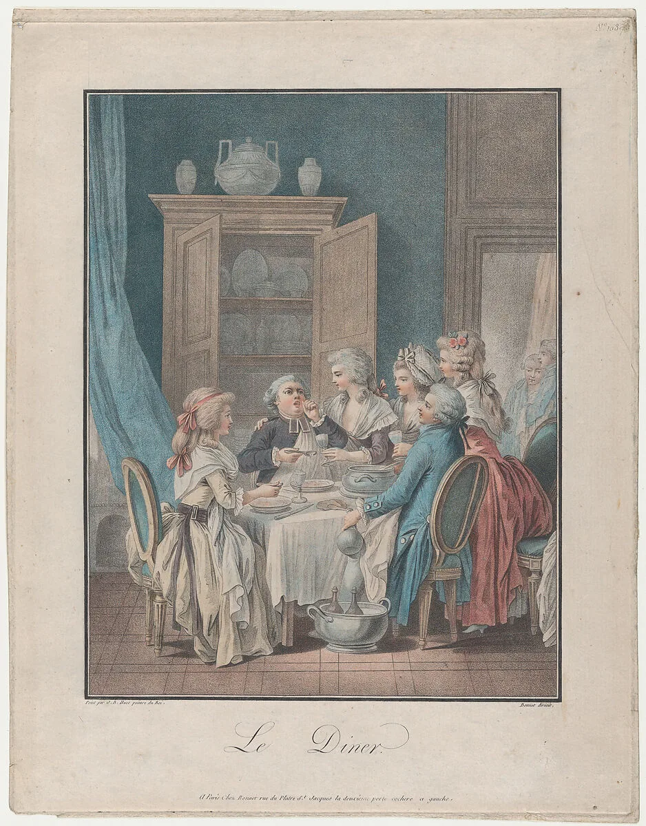 The Dinner — Louis Marin Bonnet