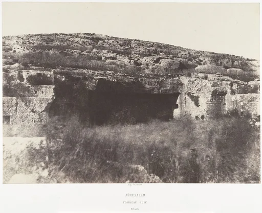 Jérusalem, Tombeau Juif, Détails