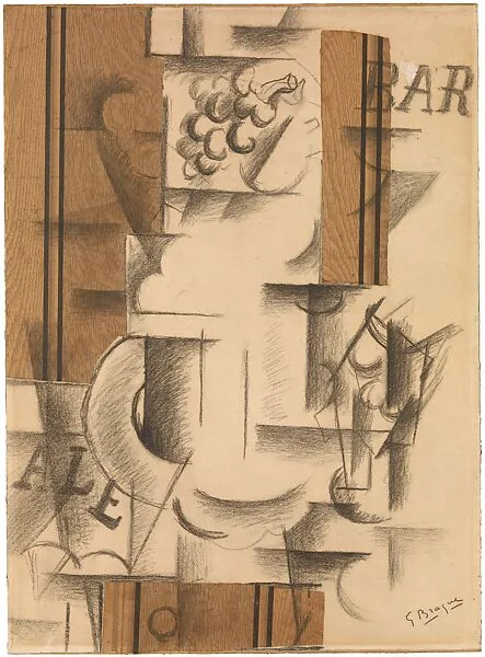 Fruit Dish and Glass — Georges Braque