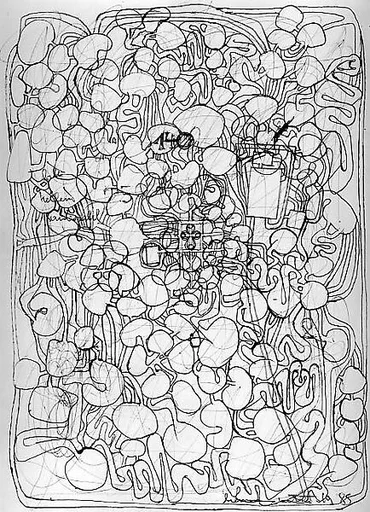 Drawing for the Theater of Orgies and Mysteries
