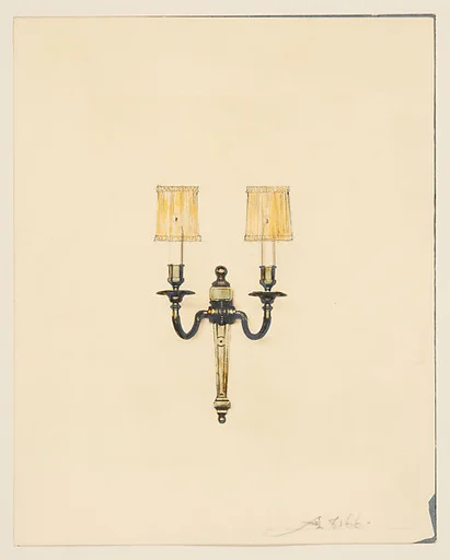 Photograph of a sconce
