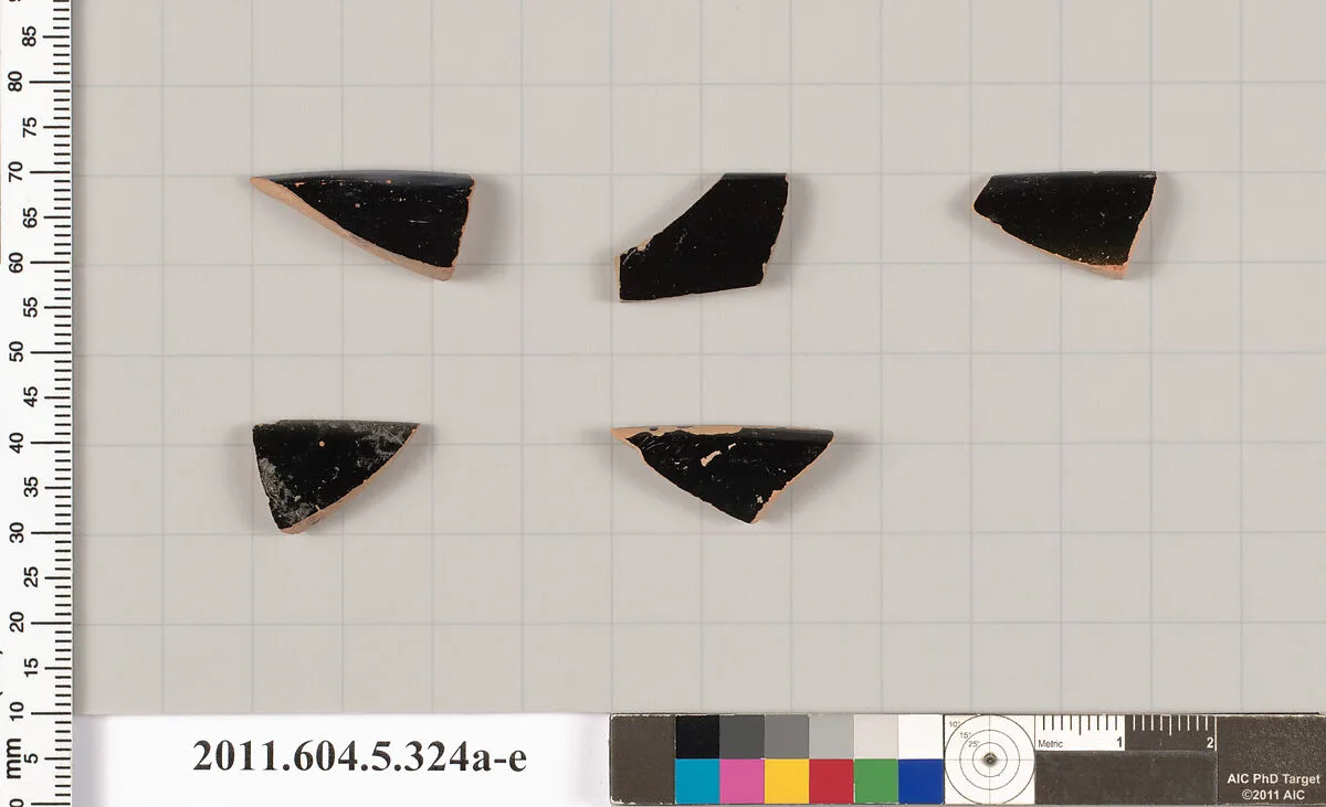 Terracotta rim fragments of kylikes (drinking cups) — Unknown