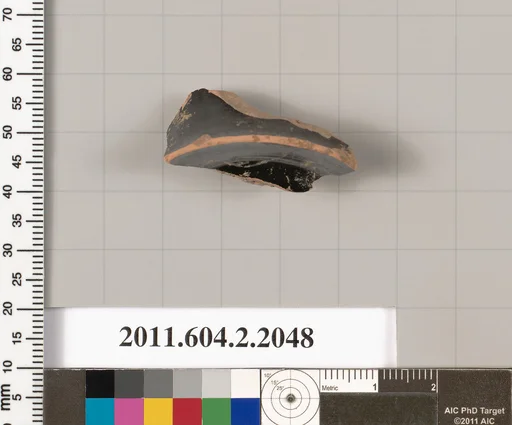 Terracotta fragment of a kalathos