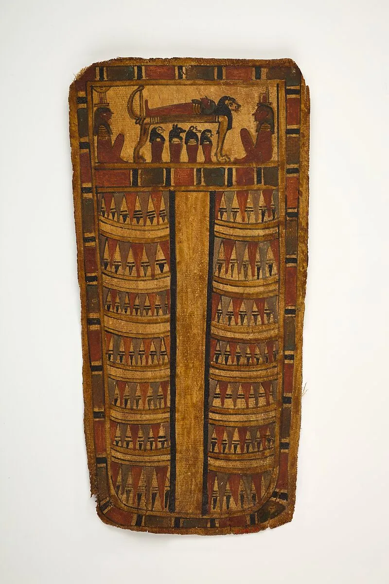Cartonnage fragment — Unknown