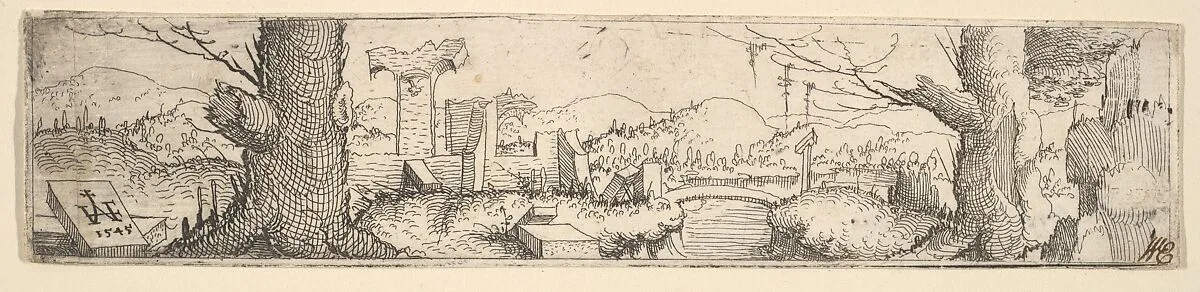 Landscape — Augustin Hirschvogel