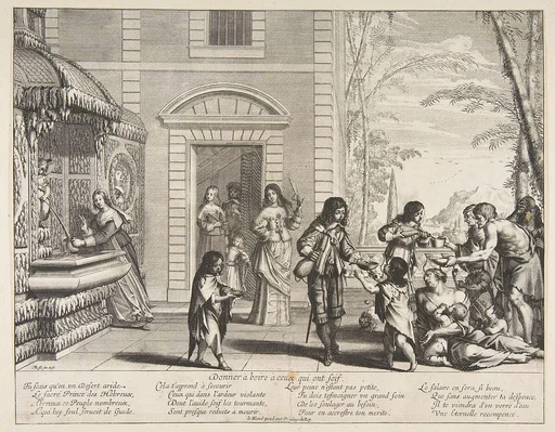 Giving Drink to the Thirsty (Donner à boire à ceux qui ont soif)