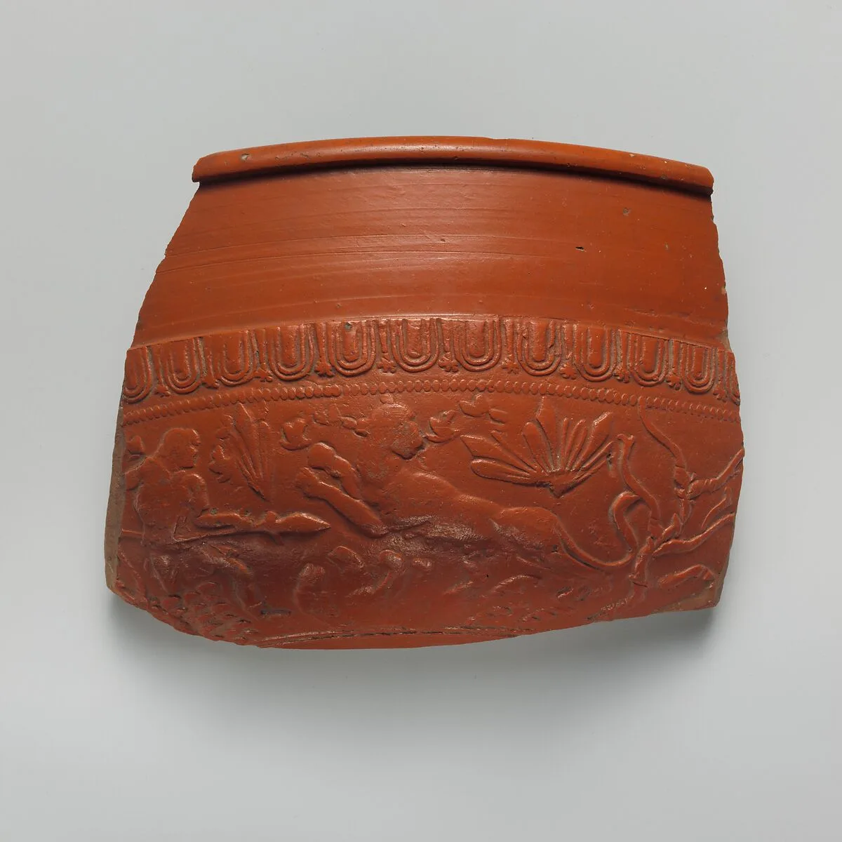 Terracotta bowl fragment — Unknown