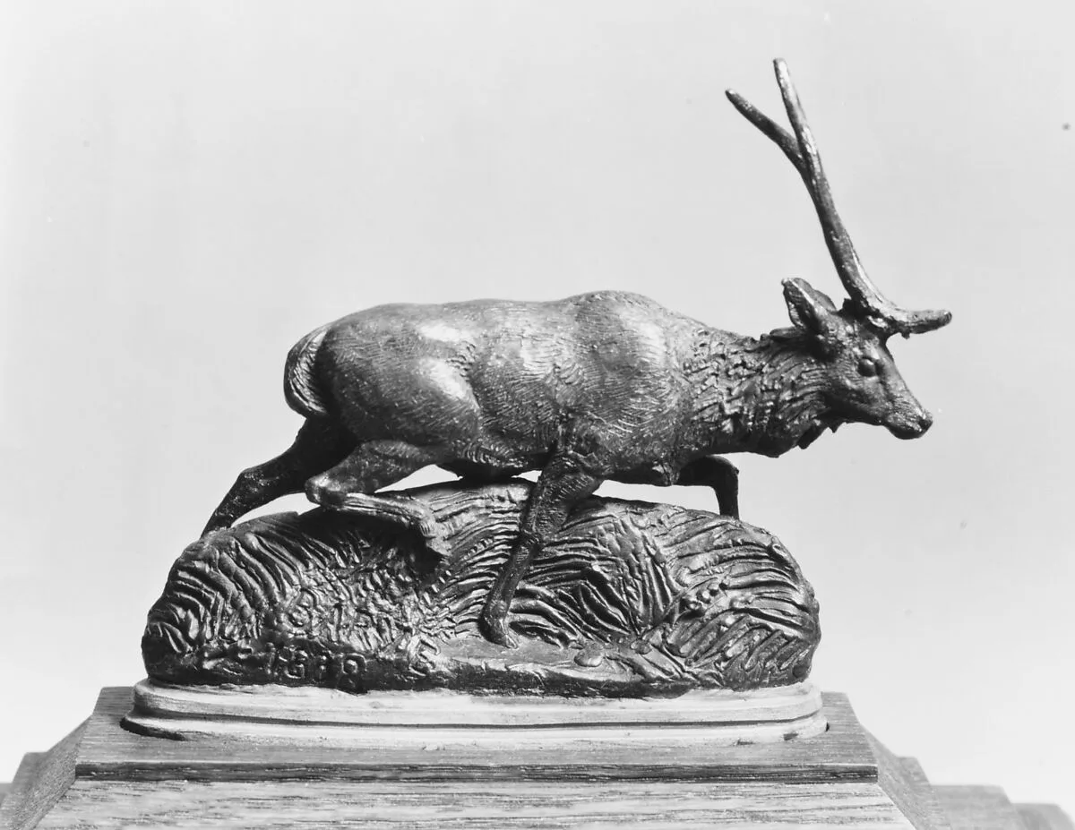 Java Deer — Antoine-Louis Barye