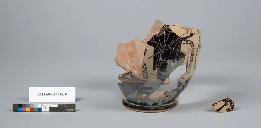 Terracotta fragment of an oinochoe (jug)