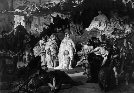 Thusnelda at the Triumphal Entry of Germanicus into Rome