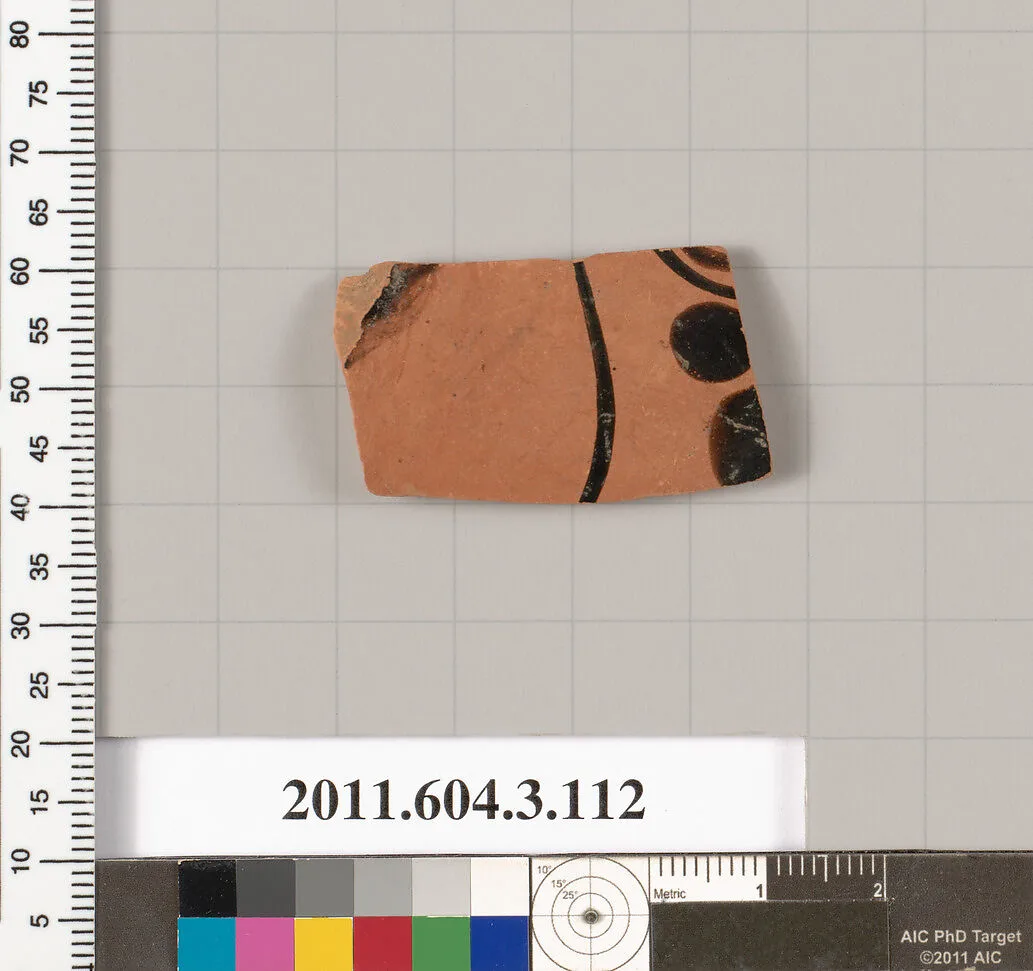 Terracotta fragment of an amphora (jar) — Unknown