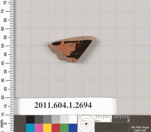 Terracotta fragment of a kylix (drinking cup)