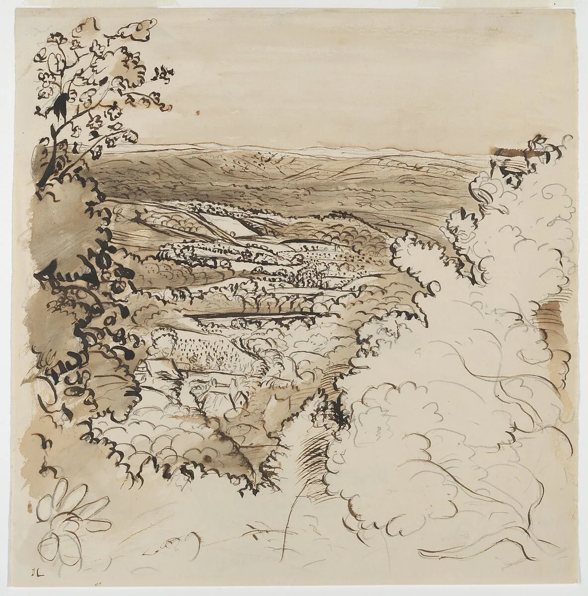 Underriver–The Golden Valley — John Linnell