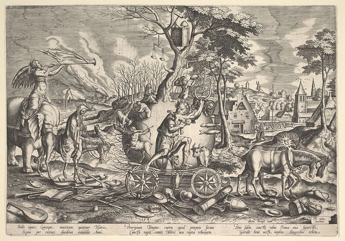 The Triumph of Time — Philips Galle|Pieter Bruegel the Elder|Philips Galle