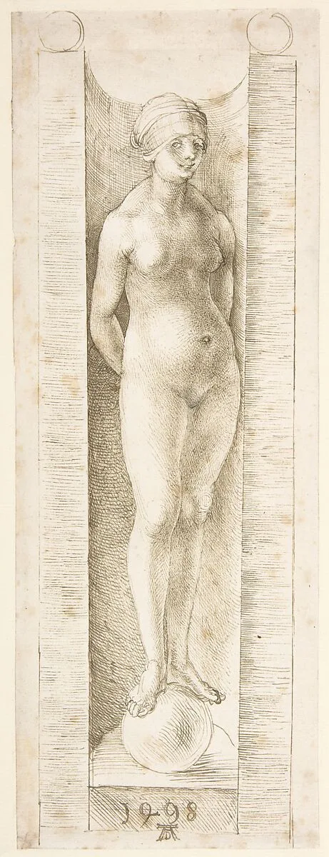 Fortuna in a Niche — Albrecht Dürer