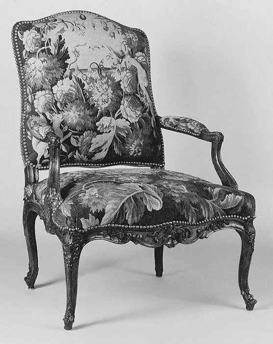 Armchair (one of a set of four) — Aubusson