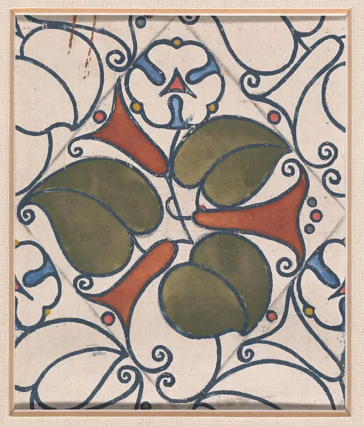 Design for Woven Textile Patterns — Wiener Werkstätte