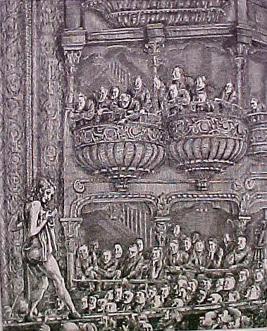 Gaiety Burlesque — Whitney Museum of American Art, New York|Reginald Marsh