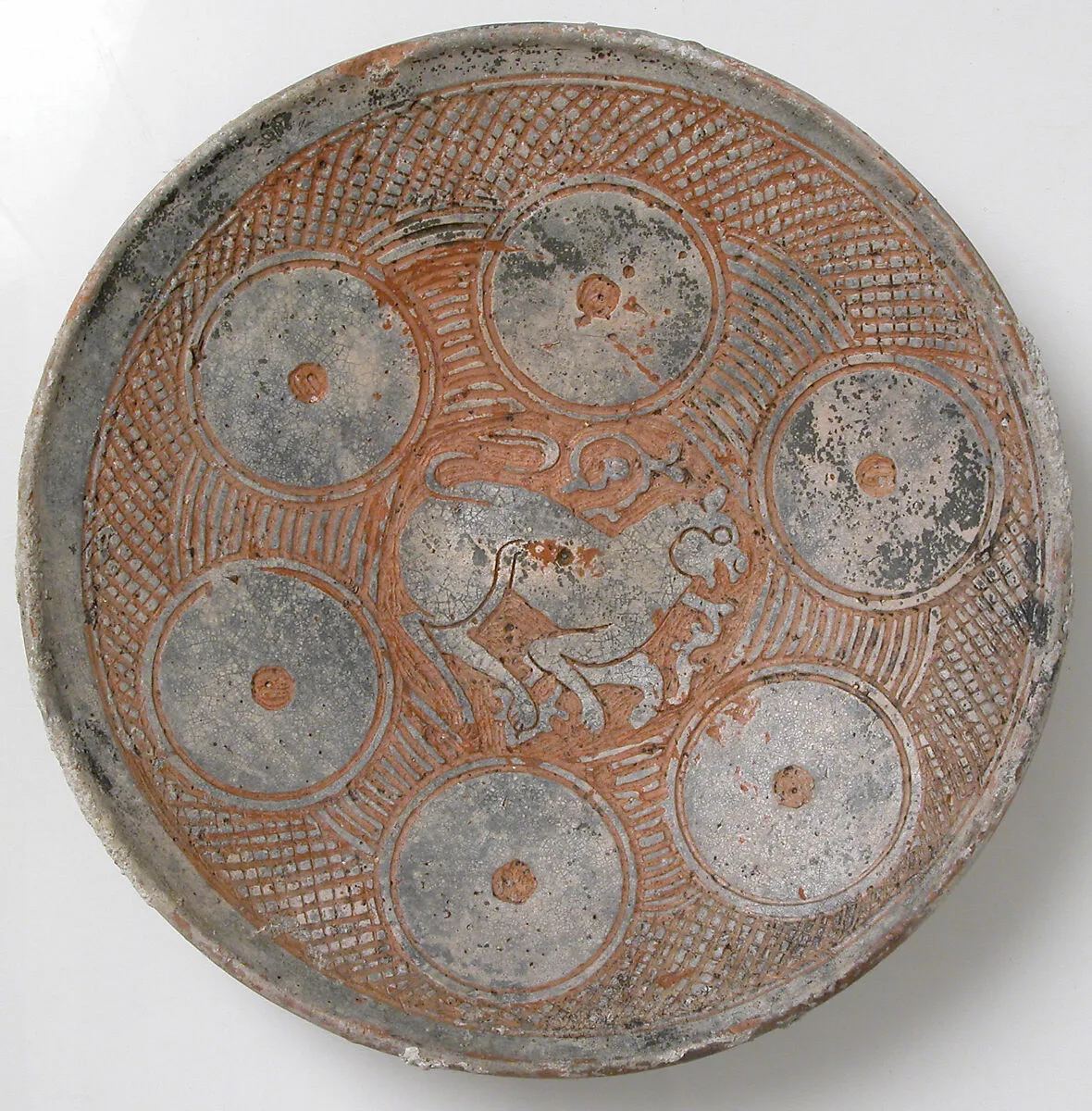 Bowl with Lioness — Unknown