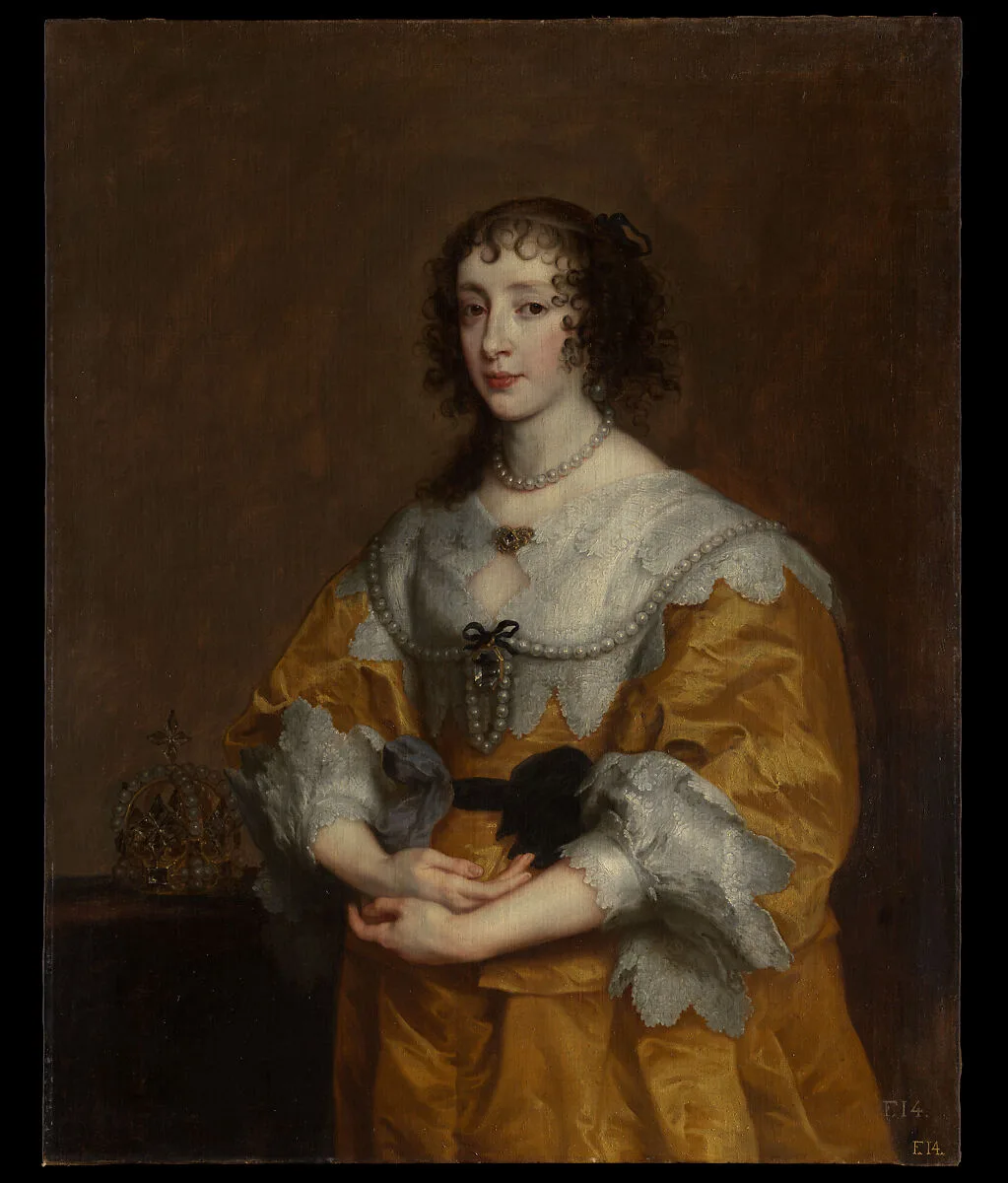 Queen Henrietta Maria — Anthony van Dyck