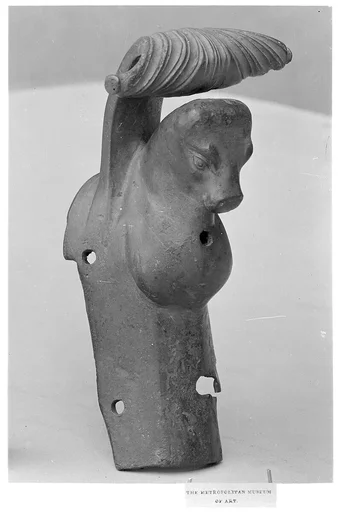 Fragment of a bronze leg or support