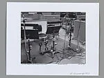 Old Studio Saxophone Stands with Egyptian Embellishment - Recording Studio #10 — Robert Cumming
