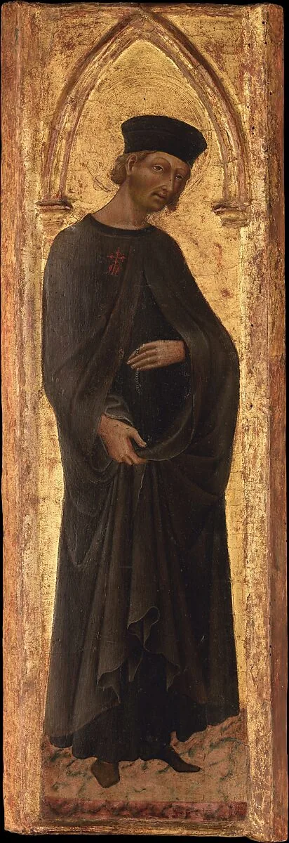 The Blessed Andrea Gallerani (died 1251) — Giovanni di Paolo (Giovanni di Paolo di Grazia)