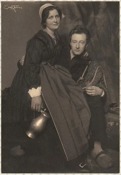 "Fisherman's Luck" - Henry Heyligers and Wife — Frank Eugene