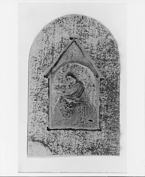 Madonna and Child in Frame (from Cropsey Album) — Unknown