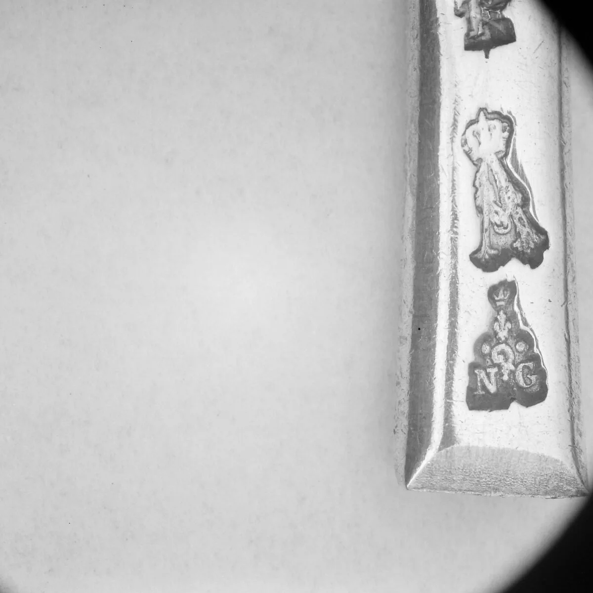 Section of a spoon handle — Nicolas Gonthier
