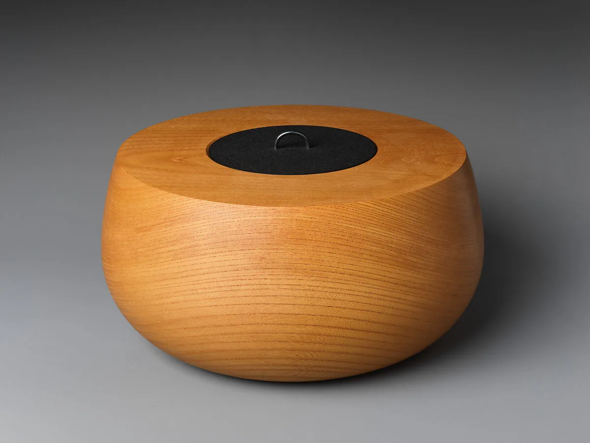 欅水指|Zelkova Freshwater Container (Mizusashi) — Murase Jihei 村瀬治兵衛