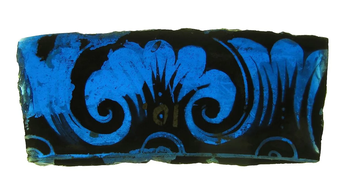 Glass Fragment — Unknown