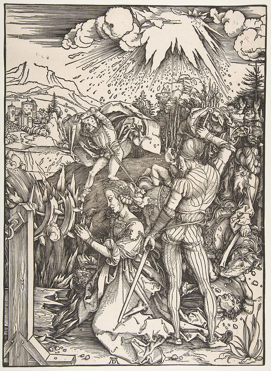 The Martyrdom of Saint Catherine — Albrecht Dürer